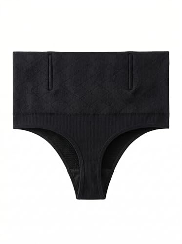 Image of ALYNE Women's Thong Shapewear with Anti-Rolling Strip, High Waist Tummy Control, Butt Lifting Body Shaper Girdle Briefs for Women, Waist Slimming Shaping Panties