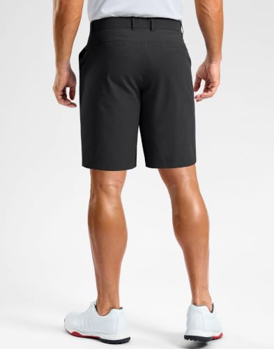 Image of Soothfeel Men's Casual Shorts 5 /7 /9 Inch Golf Dress Shorts for Men Flat Front Work Lightweight Quick Dry with 4 Pockets