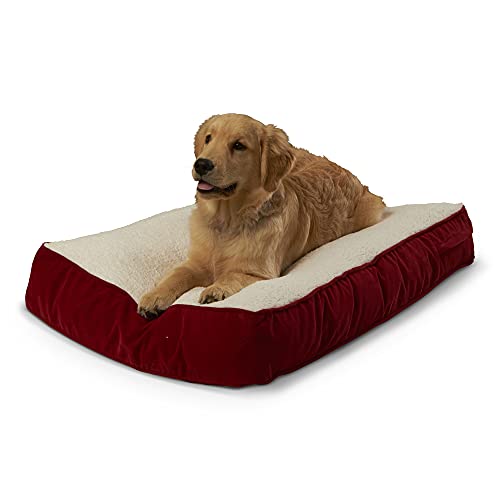 Happy Hounds Buster Hundebett, rechteckig, 91,4 x 61 cm, Rot