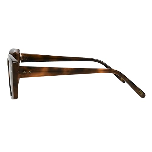 Frye Women's Janie Sunglasses Rectangle, Brown, 52 mm3