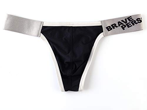 Men's Sexy G-Strings Low Waist Thong Underwear Soft Fabric Panties B812