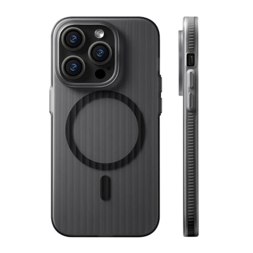 Coque anti-chute iPhone 15 Pro étui de charge magnétique rigide