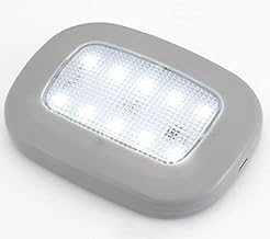 CLOUDSALE Wireless Car Magnetic Stick Car Ceiling Roof LED Lights with Dome Light for Multipurpose Use(White)