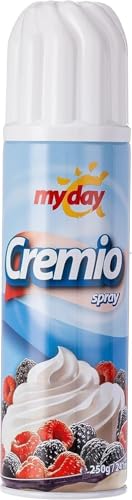 Image of My Day Cremio Whipped Cream Crafted With Finest Ingredients Spray Topping 250g (Imported) From Decadent