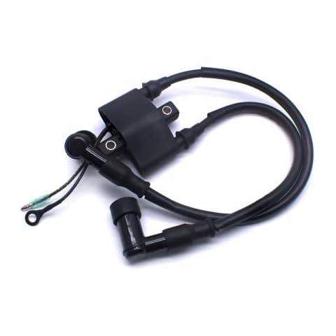 ERINER 3G2-06040-4 Ignition Coil for Tohatsu 9.9 15HP 18HP 2-Stroke Outboard 3G2-06040 Cover