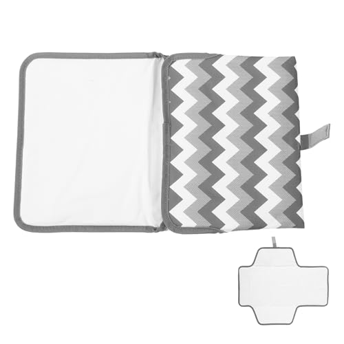 Vaguelly Funda para Cambiador de Pañales, Plegable y Portátil para Ñiño, Sábana Cambiadora Lavable, Ligera y Reutilizable para Viaje y Uso Diario