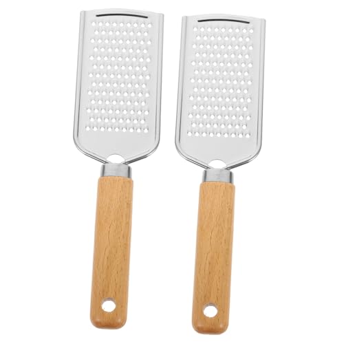 HEALLILY rallador para queso de acero inoxidable set 2 pcs miniatura 1