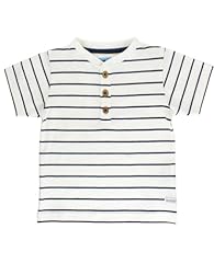 White & Navy Stripe