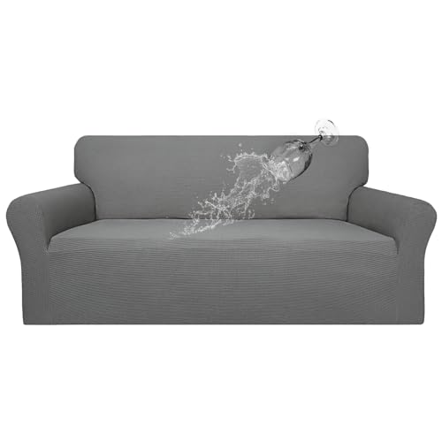 Image of Easy-Going 100% Waterproof Couch Cover, 3 Cushion Couch Slipcover for Sofa