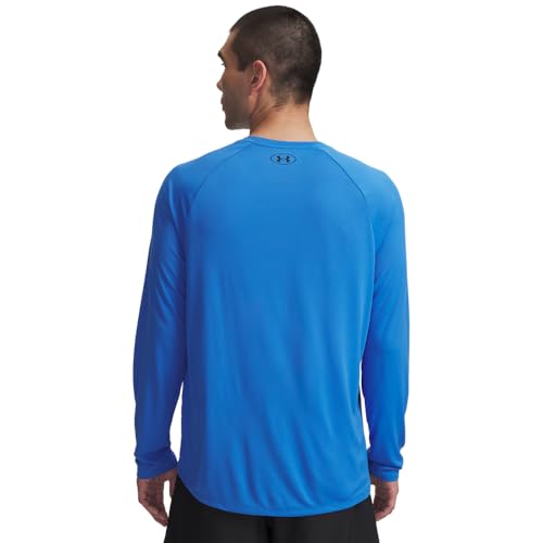 Under Armour Men's Tech 2.0 Long-Sleeve T-Shirt, (402) Blue Atlantis / / Black, Large2