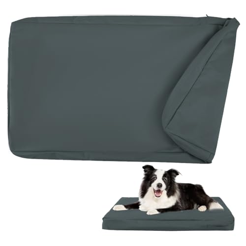 Ofertas impresionantes para comprar Colchon Para Perros Con Funda de forma segura por internet colchon para perros DUJUIKE - Funda Impermeable para Cama de Perro, Funda de Repuesto para Jaula, Funda de Repuesto para Almohadilla, Lavable,...