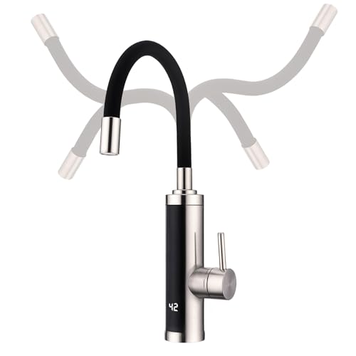 HOMELODY Wasserhahn mit Durchlauferhitzer 230V, 3300W...