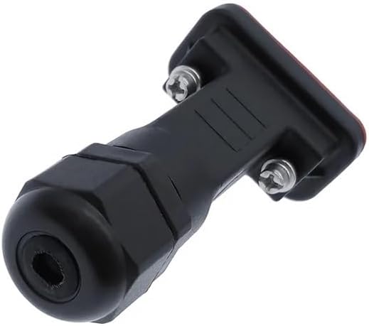 QZLIBEFUD DB9 コネクタ ケーブル 防水シェル IP67 オス&amp;メス D-SUB 溶接ワイヤシェル(オス DB1