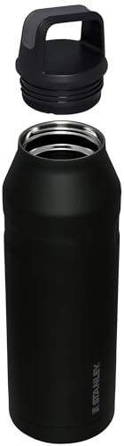 Image of Stanley IceFlow Cap and Carry Water Bottle | Wide Mouth Twist Lid | Lightweight & Leakproof for Travel & Sports | Insulated Stainless Steel | BPA-Free