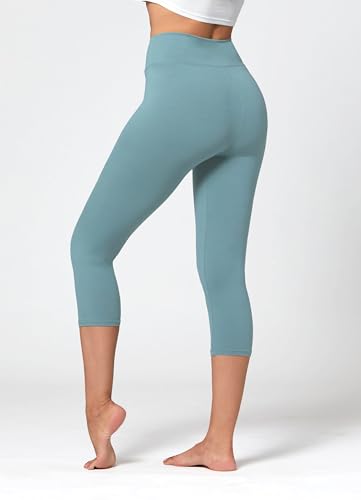 Image of Conceited High Waist Leggings in Shorts, Capri and Full Length - Buttery Soft - 3 inch High Waistband - Regular and Plus Size