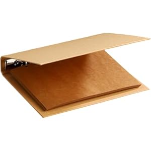 Jorzer A5 Kraftpapier Ringordner Vintage Planer