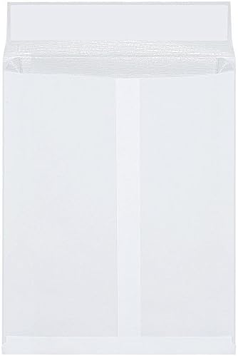 Aviditi Quality Park SLE10131WE Ship-Lite Reinforced Paper Expandable Envelope, 13" Length x 10" Width x 1-1/2" Height, White (Case of 100)
