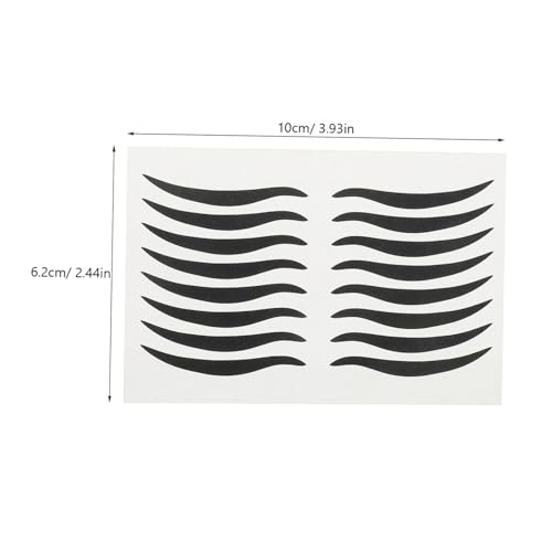 SHERCHPRY 80 pares adhesivos para delineado de ojos miniatura 2