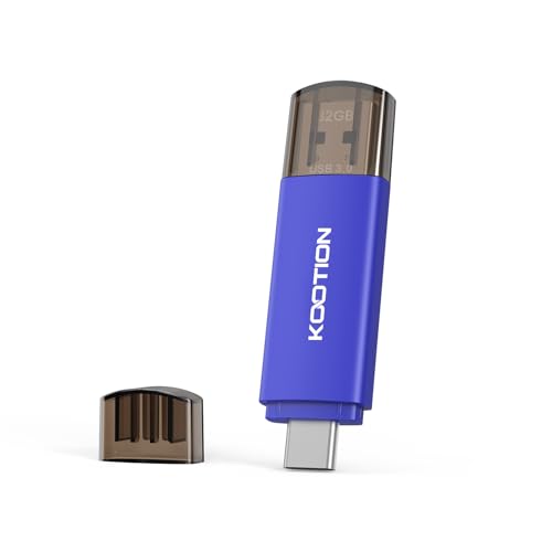 Image of KOOTION Pen Drive 32GB Type C, Ultra Dual Flash Drive Type C 32GB, Memory Stick Type C Storage for Android, PC, Tablet