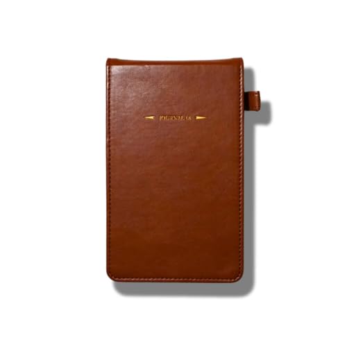 The Track Pad Pro | Golf Journal | Golf Log | Journal 18 (Cognac - Brown)