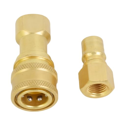 Image of 1 Set Of 1 /4 inch Hydraulic Quick Connect Nipple Compatible With Parker 60 Series Nipples BH2-60 BH2-61