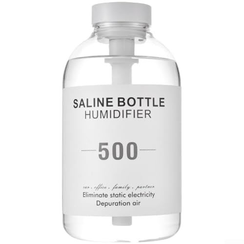 Umidificatore portatile alimentato tramite USB, 500 ml, per piccoli spazi fino a 10 metri quadrati, adatto per scrivania o camera da letto (1)