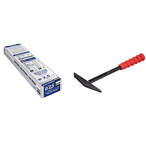 GYS - ELECTRODES Rutiles ø2.5 E6013 - ETUI de 110 - CONSOMMABLE Soudure MMA - Toutes positions - A L'electrode - Amorcage Des 40V & Marteau à Piquer