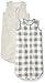 Amazon Essentials 2-Pack Microfleece Baby Sleep Sack Infant-And-Toddler-Sleepers, Buffalo Check, 0-6 Months