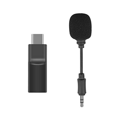 [Części drona] Adapter 3,5 mm do DJI Osmo Pocket Mini Lavalier Clip Mikrofon Adapter audio do Osmo Action Extension Camera Akcesoria [Łatwy w instalacji] (kolor: krótki do zestawu kieszeniowego)