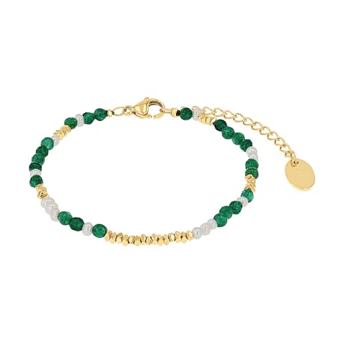 s.Oliver Armband 925 Sterling Silber/Edelstahl für Damen, Armschmuck, Motiv, Kommt in Schmuck Geschenk Box