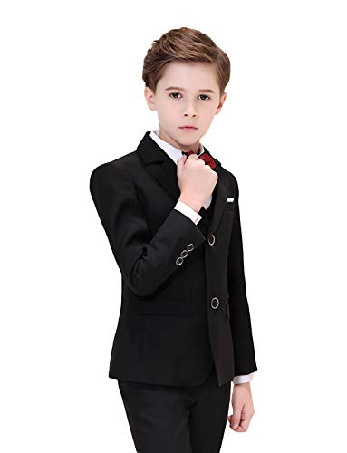 Costume mariage garçon smoking élégant trois pièces pour dîner chic QZI