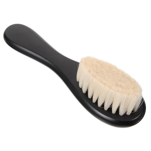 CONGARTENO 新生児用ベビー頭皮ブラシ 手持ち羊毛バススクラバー 髪と頭皮の深部洗浄に 優しい手動操作で敏感肌対応 広い髪質に適合