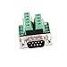 DB9 Connector Male Adapter Signals Terminal Module RS232 Serial to Terminal
