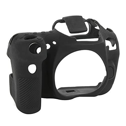 Étui en silicone pour 90D noir : protection d'appareil photo durable et légère