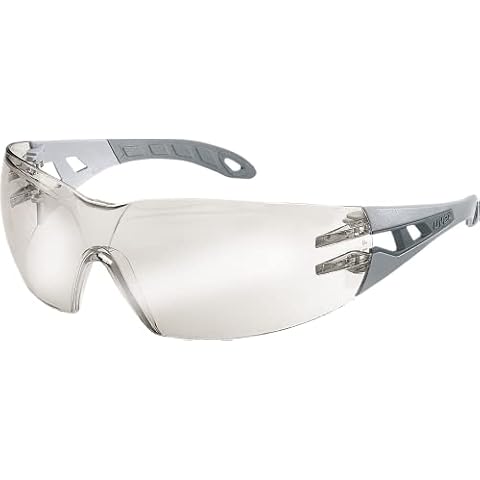 Uvex Pheos Mirror Safety Spectacle, Silver Cover