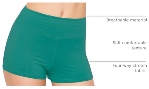 Image of ALWAYS 3 Pack Yoga Shorts - Super Soft Slip Shorts for Women