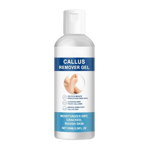 Callus Remover - 100ml Foot Gel | Foot Callus Remover Gel For Softening Cracked Heels And Dead Skin Moisturizing Feet Peeling