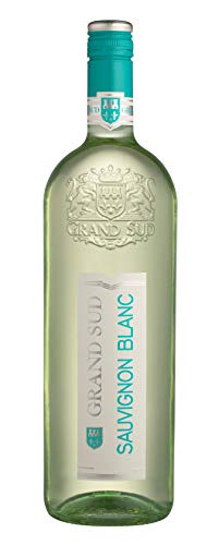 Grand Sud - Sauvignon Blanc aus Süd-Frankreich - Sortentypischer Trocken Weißwein (1 x 1 L) Cover