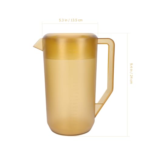 Jarra de jugo acrílica de 2400ml resistente para bebidas frías diarias 3