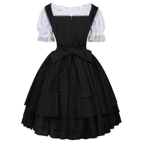 Robe steampunk en dentelle idéale pour festival Lolita et fête