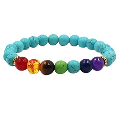 Bracelet en pierre naturelle ajustable pour poignets sensibles