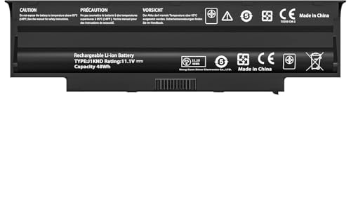 Image of J1KND Laptop Battery Type 15R Compatible for Dell Inspiron 13R 14R 15R 17R N4010 N5010 N5050 N7110 N7010R N7010 N7010D Vostro 1440 1450 1540 1550 3450 3550 3750 Notebook (J1KND)