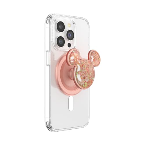 PopSockets: PopGrip Round para MagSafe   Soporte y Agarre para Teléfonos Móviles y Carcasas con un Top Intercambiable, Disney   Mickey Mouse Airbag Tidepool Daisy Mix