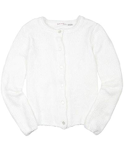 Deux par Deux Girls' Chenille Cardigan Unicorns are Real, Sizes 5-12