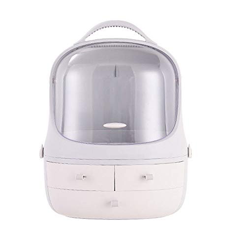 Preisvergleich Produktbild Aufbewahrungsbox Für Badezimmerkosmetik Multifunktionale kosmetischer Aufbewahrungsbehälter-Storage Rack Lagerung Finishing Box BewahreSie Kosmetika Ordentlich Auf ( Color : White , Size : One size )