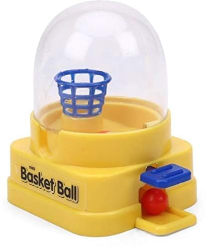 Storio Baby Toys Mini Basketball Game for 5+ Year Old Boys & Girls (Yellow, 1 Piece)