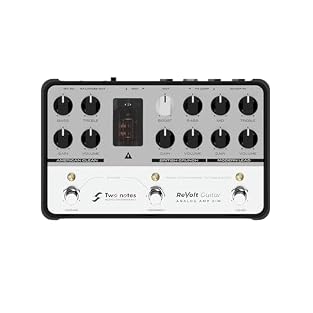 3-channel Guitar Preamp Pedal with 12AX7 Tube Analog Cab Sim MIDI I/O FX Loop