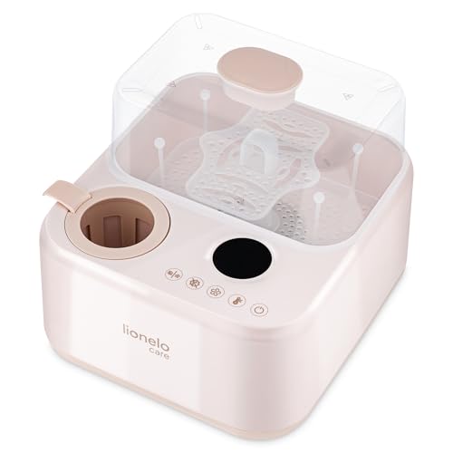 Lionelo SteamUp 3-in-1 Steriliser for Baby Bottles with Dryer & Bottle Warmer Baby, Steam Steriliser for 4 Bottles, 99.99% Germ Reduction, Touch Panel, Automatic Shut-Off, BPA-Free - Image 6