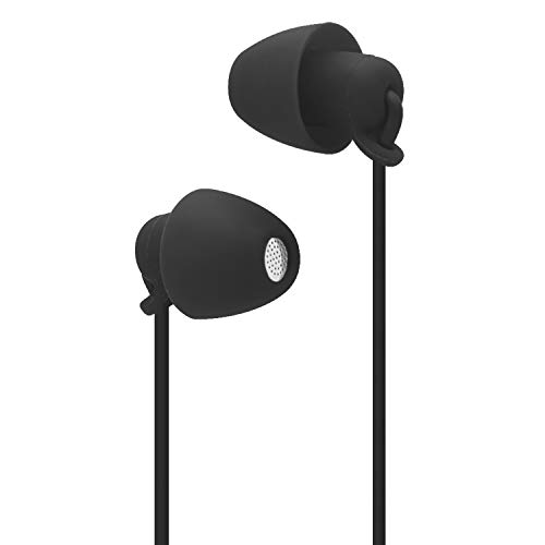 FSC Sleep Earbuds, Noise Isolating Headphones Earplugs with Mic & Volume Control