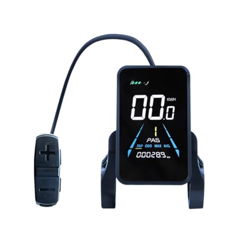 Tlilyy NC-81F - Pannello per bicicletta elettrica, impermeabile, 36 V-72 V, con connettore impermeabile